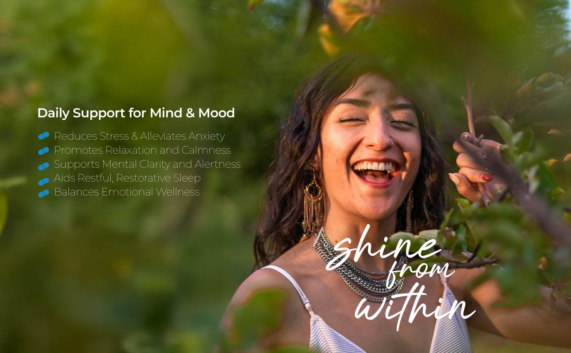 Anxiety Stress Relief Mood Calm Tablets Promote Relaxation, Better Sleep & Focus | L-Theanine, Chamomile, Valerian Root, Passion Flower, Hops & Panax Ginseng | Non Habit Forming | 60 Tablets