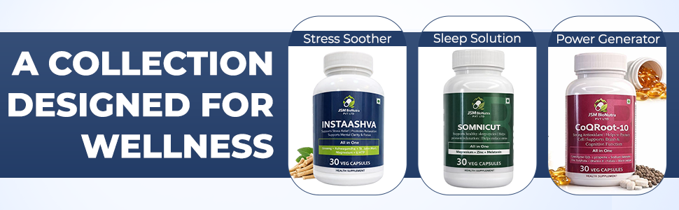 Stress Relief Support 30 Capsules | Light Blue Bottle | Dietary Supplement Capsules | Herbal Blend Formula | Sealed Container Design | Stress Relief, Better Sleep & Relaxation (Pack of 1)