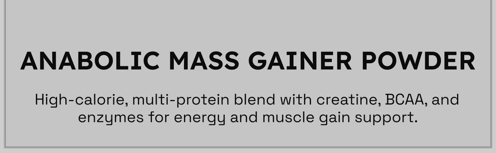Anabolic Mass Gainer, 500g, Belgium Chocolate