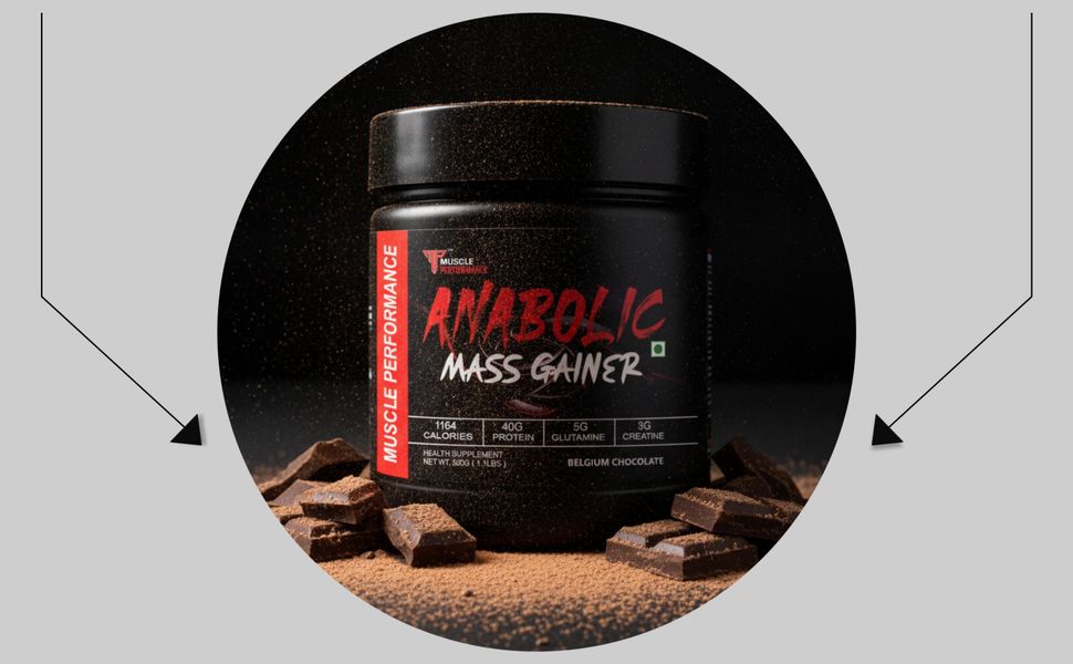 Anabolic Mass Gainer, 500g, Belgium Chocolate