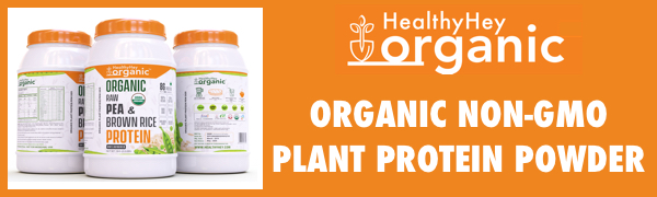 Raw Pea & Rice Protein Powder -100% Plant Protein Powder Gluten free (Unflavoured - 1 Kg)