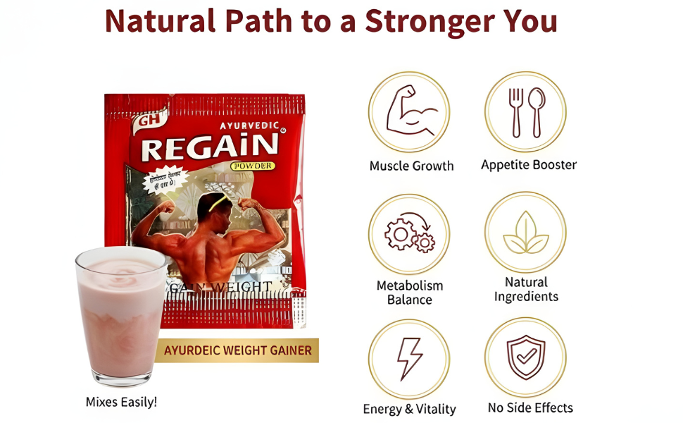 Regain ayurvedic powder (15 sachets)