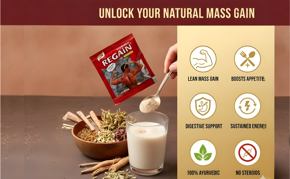 Regain ayurvedic powder (15 sachets)