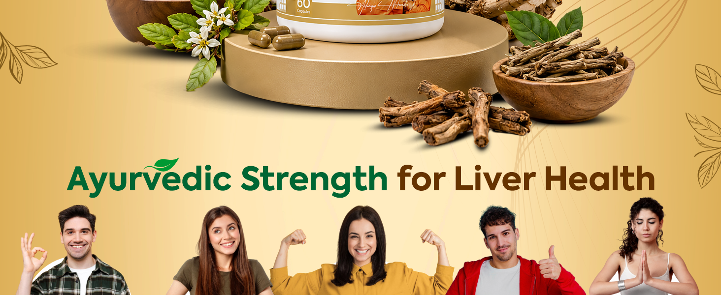 Jeena Sikho Acharya Manish Ji Liver Support Capsules | Ayurvedic Formula for Liver Health | For Liver Detox & Metabolic Balance | Liver wellness, 60 capsules