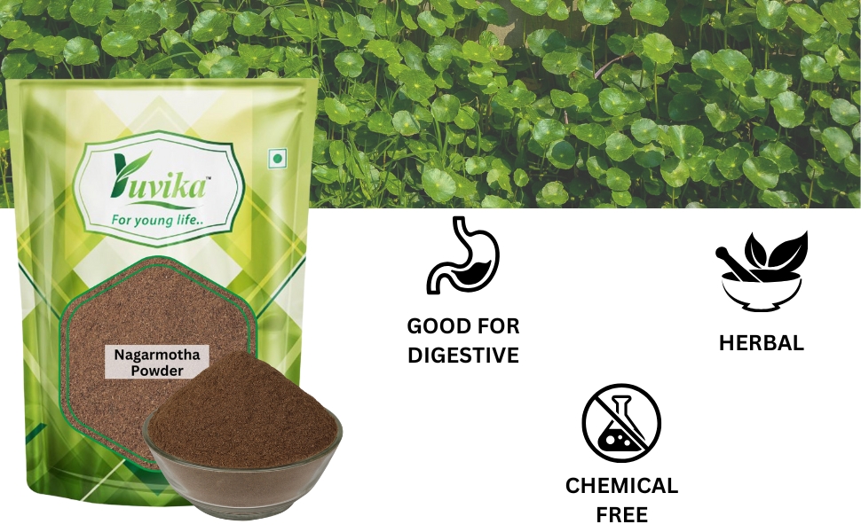 Yuvika Nagarmotha Powder - Cyperus Rotundus Rhizome - Nut Sedge Root 100 Grams