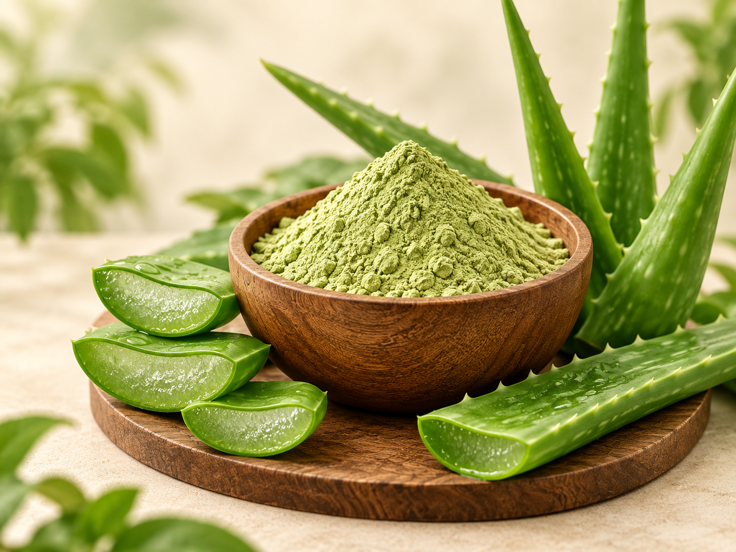 Aloe Vera Powder for Hair & Skin Care | Natural Aloevera Powder for Face Pack, Hair Mask and Scalp Care | Fine Herbal Powder for DIY Beauty Routine | 200 g