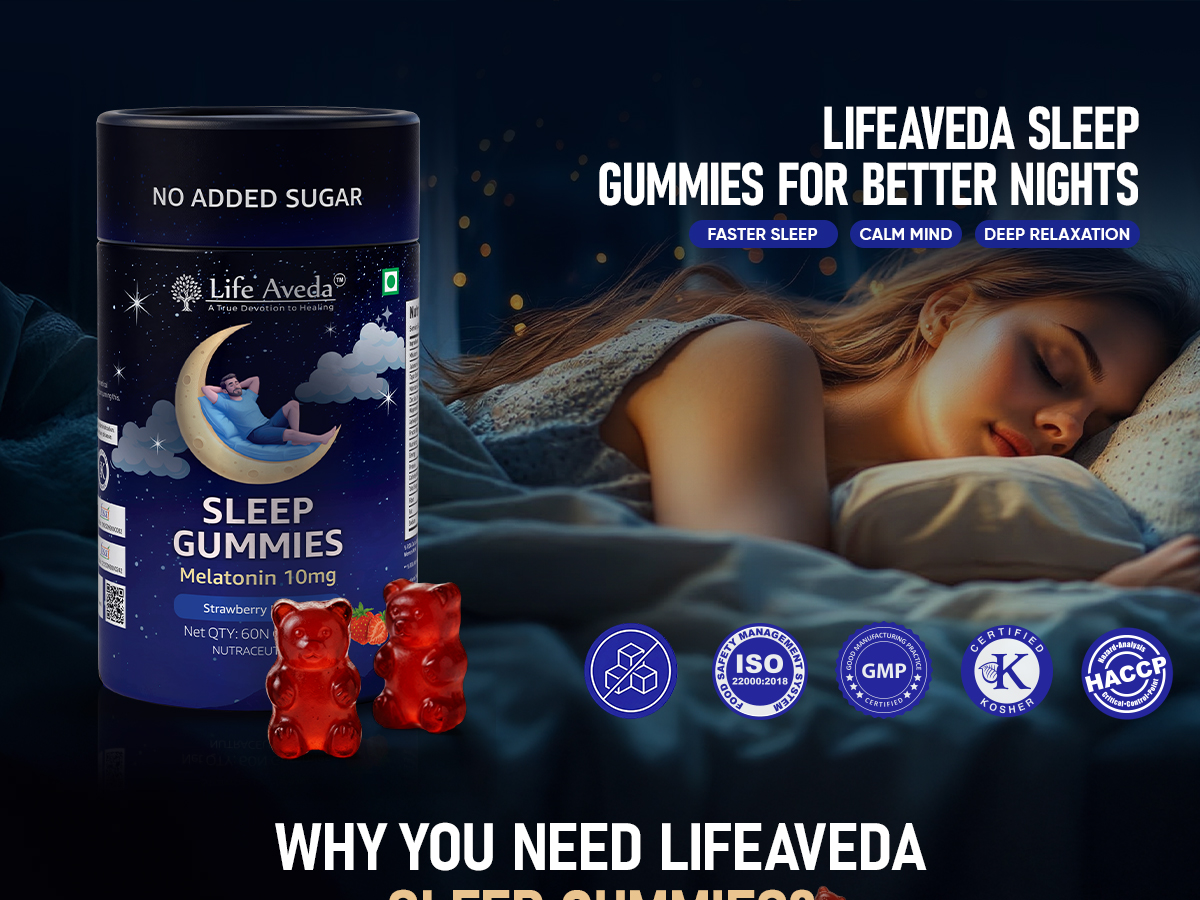 10mg Melatonin Sleep Gummies for Deep Sleep, Relaxation & Calmness - Pack of 60 Gummies for Men & Women - Sugar Free & Non-Hobbit Forming - Strawberry Flavour