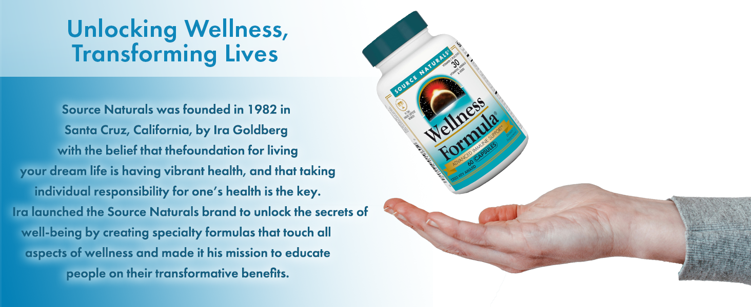 Source Naturals Wellness Formula, Advanced Immune Support - 240 Capsules