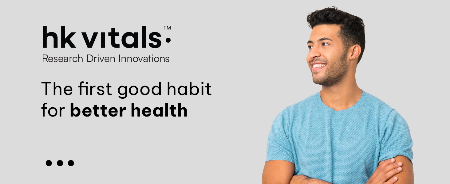 hk vitals Zinc Supplements, 60 Tablets