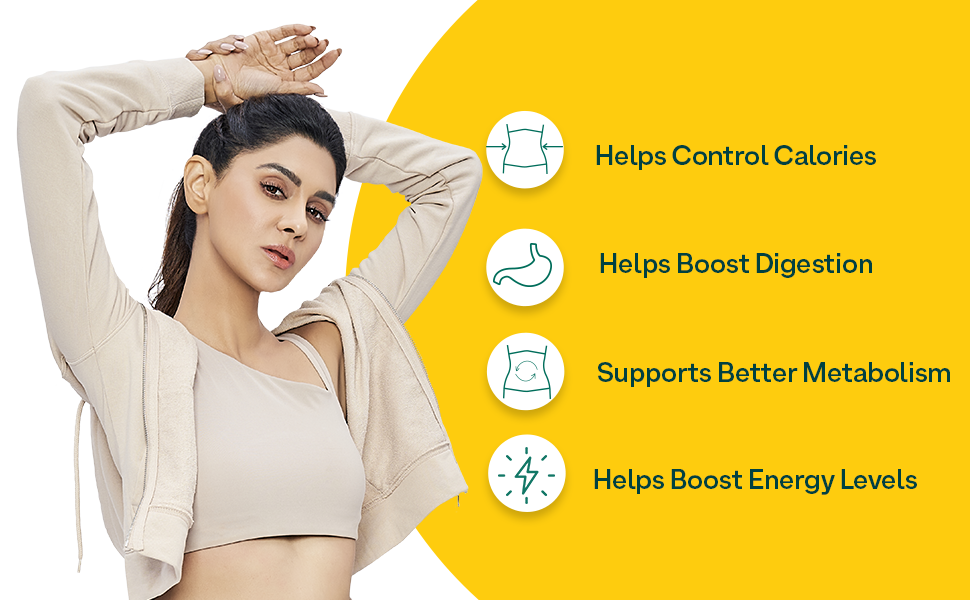 OZiva Nutritional Meal Women (High in Protein with Ayurvedic Herbs like Shatavari, Brahmi,Ginseng, Flax Seeds) for Weight Management, Meal Replacement Shake, Chocolate,1kg