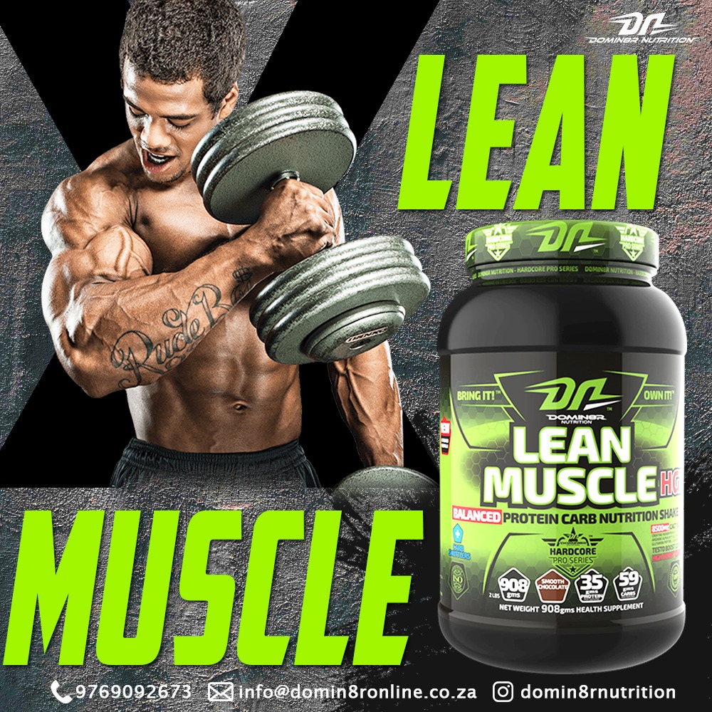 Domin8r DOMIN8R Lean Muscle HGH - 10 Lbs (Smooth Chocolate)