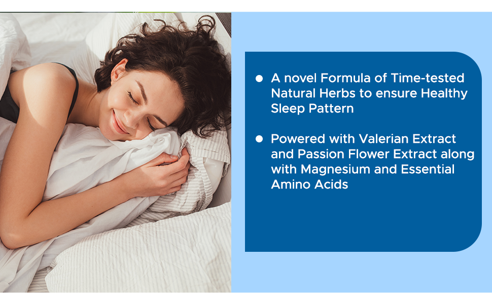 Sleepnite Tablets with Ashwagandha, Valerian extract, Magnesium & amino acids for sound sleep, calmness & feeling of relaxation|vegetarian 30 tablets (Pack of 2)