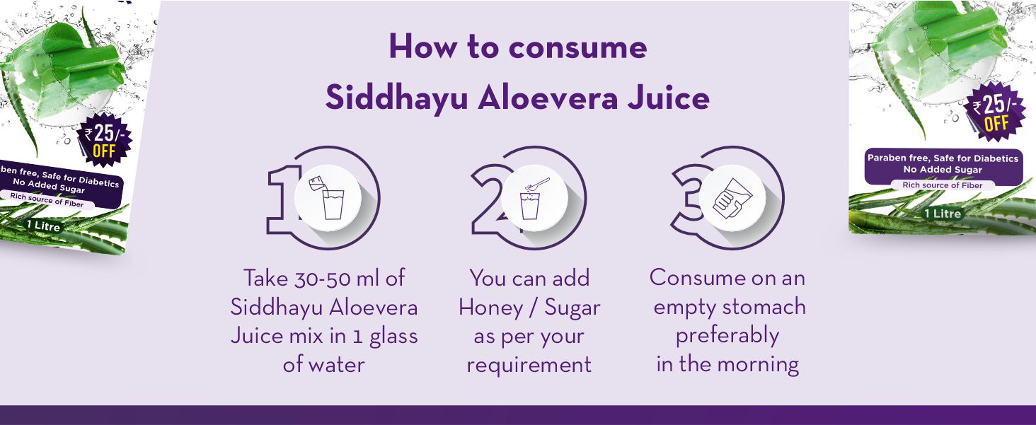 Baidyanath Asli Ayurved Aloe Vera juice with Pulp, All Natural tonic for Immunity, Better digestion and Glowing Skin, 1000 ml