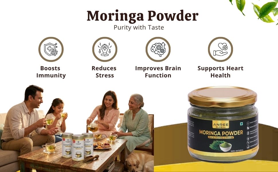 Moringa Leaf Powder | Fine Ground Superfood Ingredient | 100g