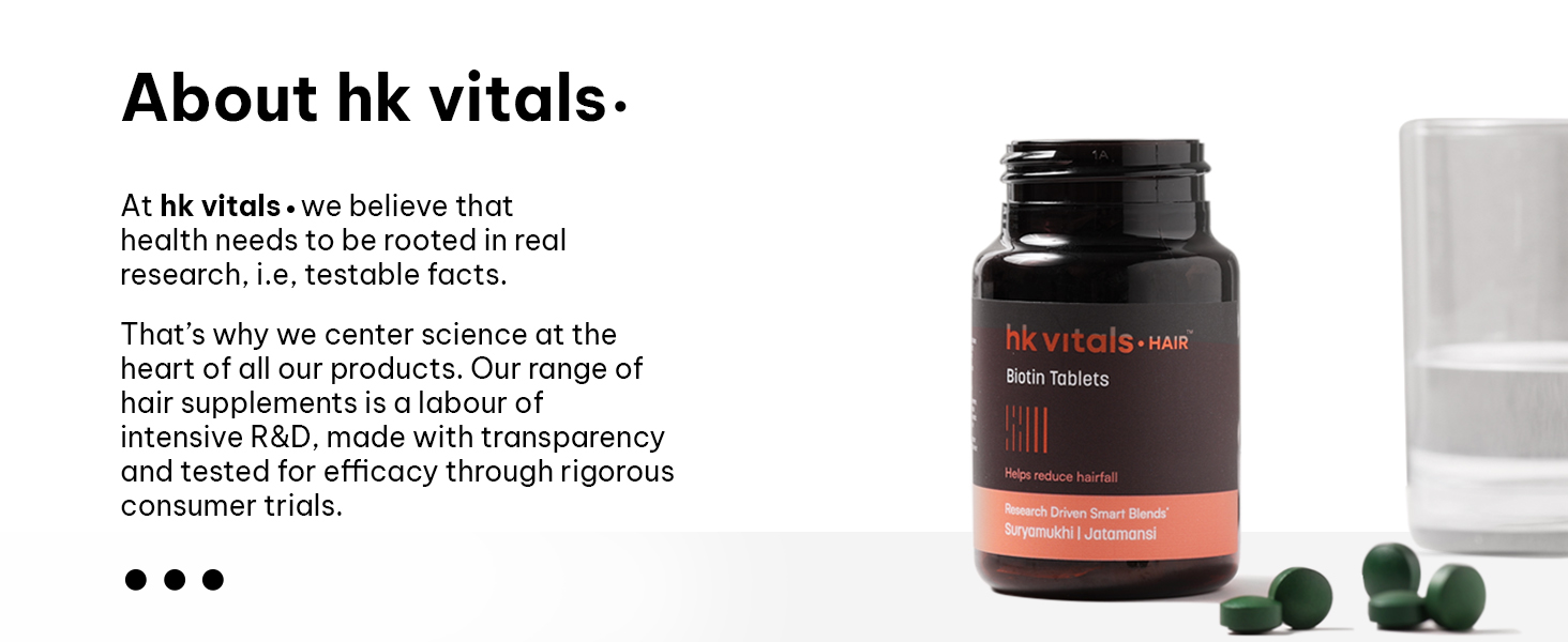 hk vitals Biotin, 2 x 60 Tablets