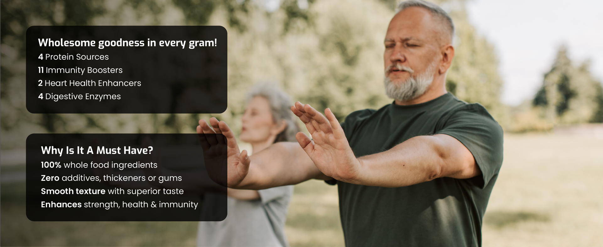 Plantigo Superior 51+ Plant Protein Powder for Seniors | Elders, Old Men & Women | No Sugar, Low Calories | Pea Protein, Oats | Heart Health & Muscle Recovery, Protein (Swiss Chocolate - 500g)