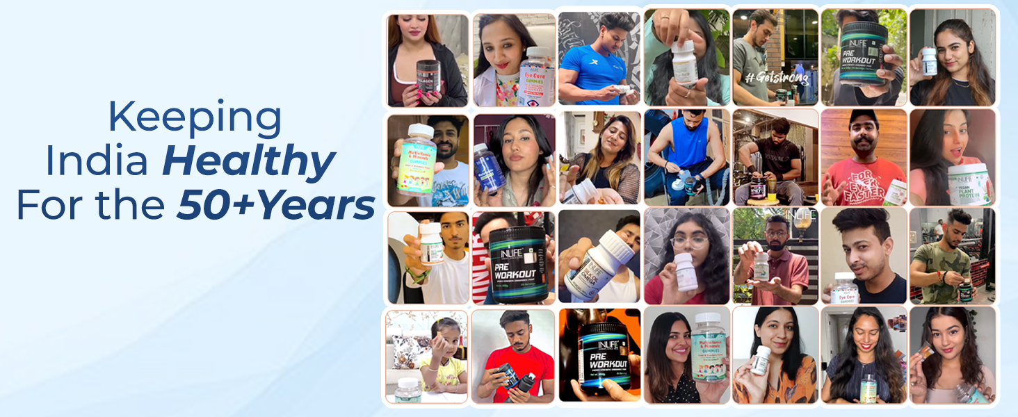 INLIFE B Complex Supplement, All 8 B Vitamins 100% RDA, 60 Veg Caps