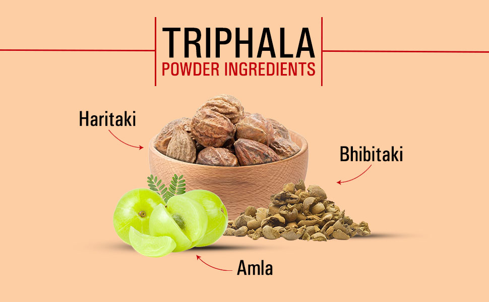 Multani Triphala Churna 500gm | Helps relieve constipation & Cleanses The Stomach