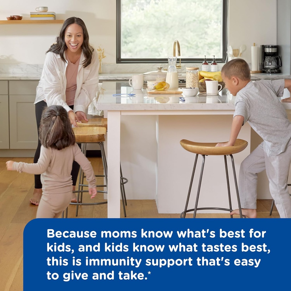 Mommy's Bliss Kids Elderberry Gummies, Supports Immunity with Black Elderberry, Zinc & Vitamin C, Gluten Free & Vegan, Age 2 Years+ (60 Count) 5