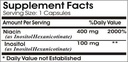 No Flush Niacin 500mg ~ 200 Capsules - No Additives ~ Naturetition Supplements 3