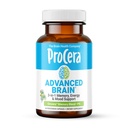 Procera Advanced Brain - Rýchle herectvo - Ingrediencie podporované 100+ Štúdie - Zlepšiť pamäť, Recall - Koncentrácia - Čistenie hmly - Mentálna jasnosť - Spomalí kognitívne decline - 60 Počet