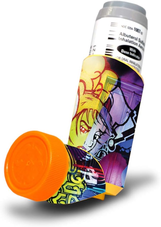 MightySkins Skin for Proventil HFA Astma Inhaler - Mixtape 