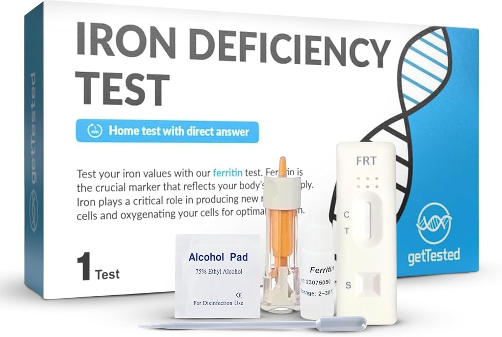 getTested Iron Deficitability Test Kit 