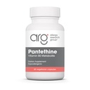 Alergy Research Group Pantetín doplnok - vitamín B5, kyselina pantoténová, metabolická podpora, podpora pečene, Kardiovaskulárne doplnky, Koenzým A, 660mg Vegetariánske kapsuly - 60 Počet