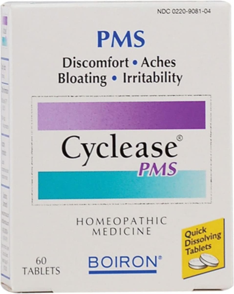 Boiron Cyclease Pms, 60 tabliet, Homeopatická medicína pre úľavu Pms