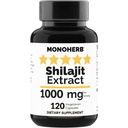 MONOHERB Shilajit Extract 1000 mg - 120 Vegetariánske kapsuly