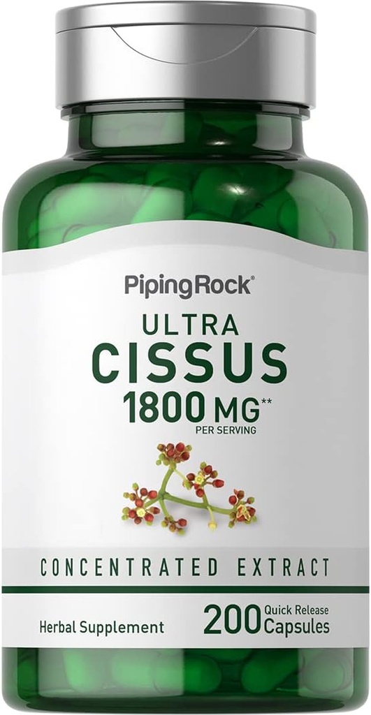 Piping Rock Cissus Quadrangularis Supplement 1800mg 