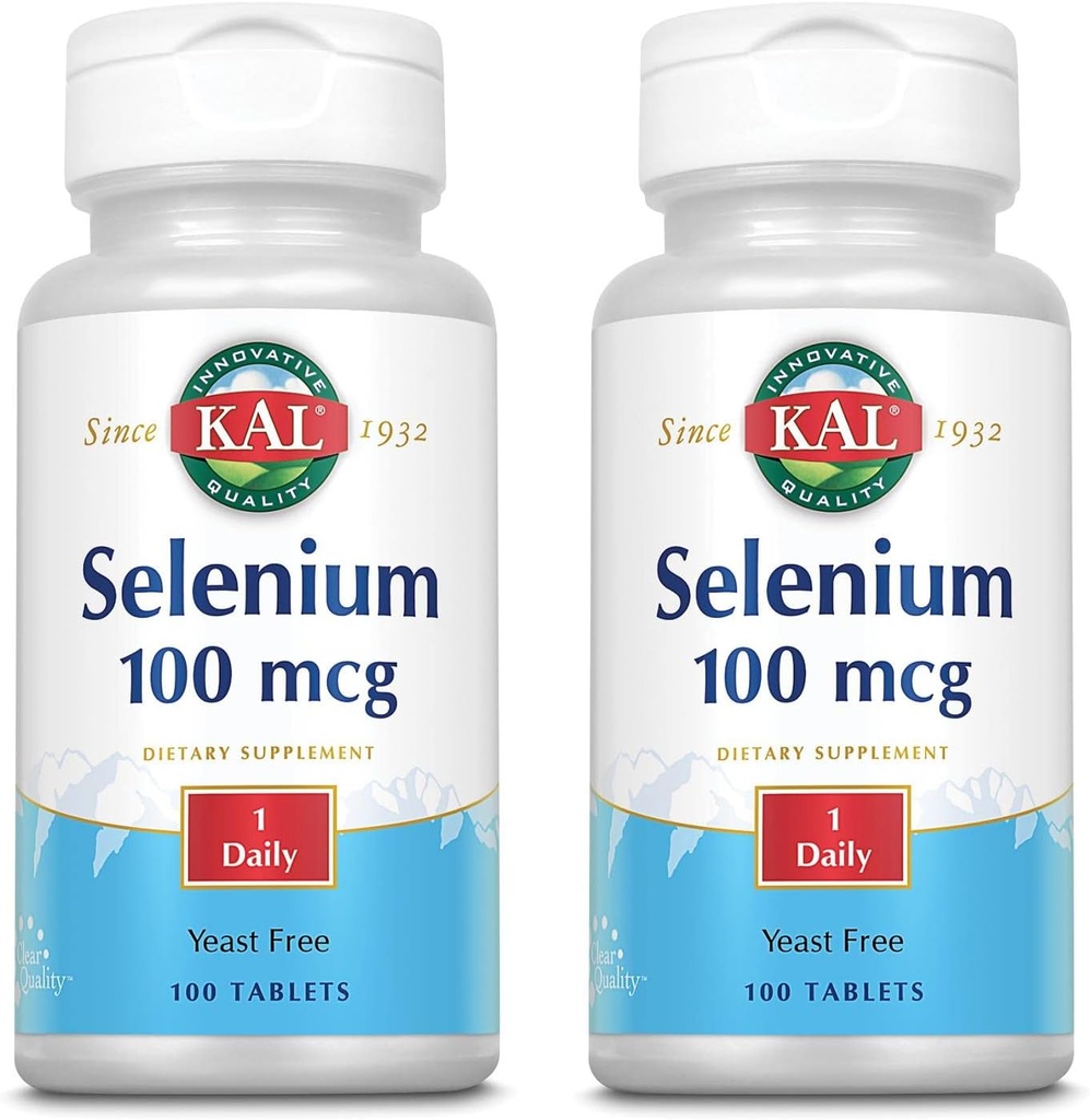 KAL 100 Mcg Selenium kyslé tablety, 100 grófov