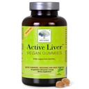 NEW NORDIC Active Liver Gummies, Milk Thitle, Artičoky & Turmeric Supplement, Natural Peach Mango Flavor, Sugar Free & Vegan, 60 Count (Pack of 1)