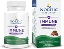 Nordic Naturals Immune Mushroom Complex, Unflavred - 60 Kapsule - Adaptogenic Support - Multi-Mushroom Blend - Optimal Wellness - Non-GMO - Certified Vegan - 30 Servings