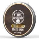 Viking revolúcia Sladký tabak medvedí balzam - Tabak voňajúce medvedie maslo s arganovým olejom a jojobovým olejom - zmäkčuje a hydratuje medvede pre mužov (2oz, 1 balenie)