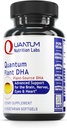Quantum Nutrition Labs Plant DHA - Non-GMO Vegan DHA s Omega 3 mastné kyseliny, Algae Based DHA pre ženy a mužov, Natural DHA Supplement Vhodné pre Vegans- 60 Vegetariánske mäkké kapsuly