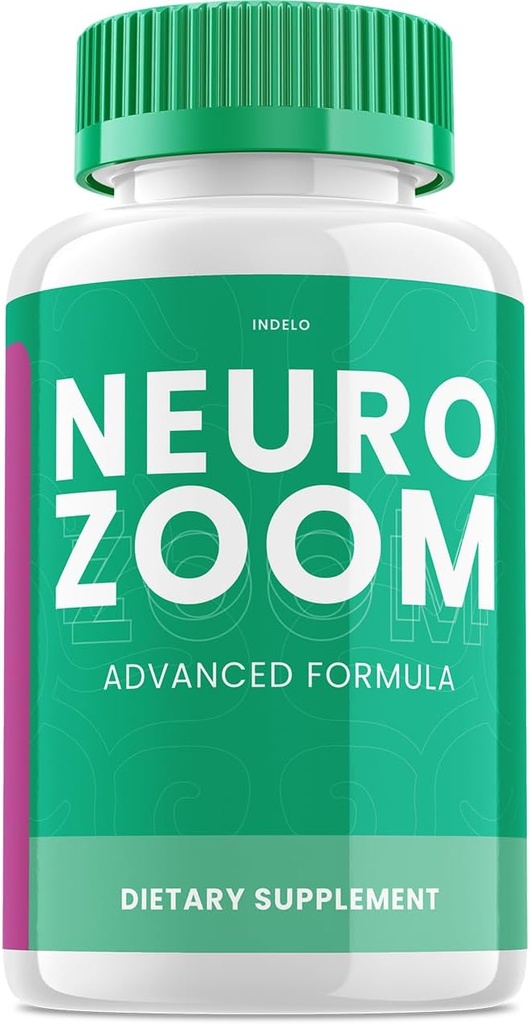 Neuro Zoom Brain Boost Supplement, Neuro Zoom Advanced Memory Support Formula, Neuro Zoom Pills Nootropic to Reduce Brain Fog, Neuro Zoom to Boost Memory, NeuroZoom Reviews (60 Capsules)