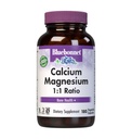 BlueBonnet Calcium Magnézium 1:1 Pomer Vegetarian Kapsule, 180 Počet, biela