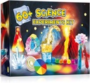 UNGLINGA 60+ Science Experiments Kits for Kids, Boys Girls Hračky Darčeky, Science Lab S.T.E.M Vzdelávací projekt aktivít s chémiou, Erupcia sopky, farba