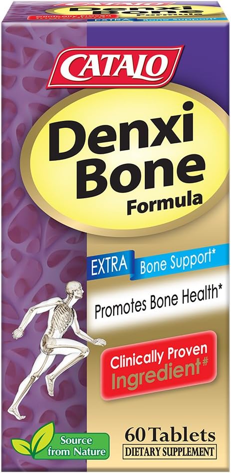 CATALO DenxiBoneTM Formula - Algae vápnik z Islandu, Marine Magnézium, Aminokyseliny zinku Chelát, a vitamín D3-60 tablety