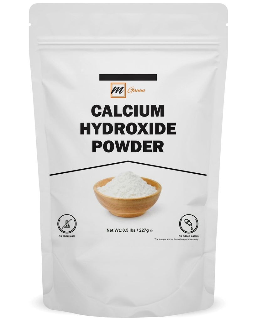 100% prírodný hydroxid vápenatý prášok pre potraviny a kozmetické výrobky 227 GMS / 0,5 LBS