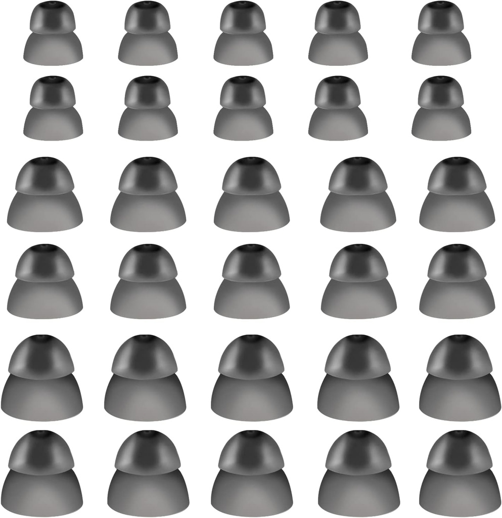 30 ks Silikónová sluchová pomôcka Domes sluchová pomôcka Ušné domy Sluchová pomôcka Power Domes Ušné tipy pre ozvučenie Iste Fit štýl RIC Rite a otvorte Fit BTE sluchový zosilňovač [Veľké, stredné, malé]