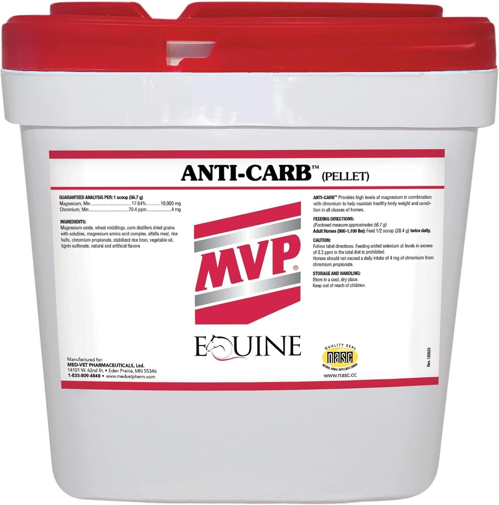 MVP Anti-Karb (20lb) Glukóza Metabolizmus Podpora