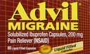 Advil migréna - 80 Liquid Plnené kapsuly