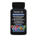 11-v-1 metylovaný B-komplexný doplnok: 680mcg L-metylfolát(5-MTHF) tiamín(B1) riboflavín(B2) pyridoxal(B6) metylkobalamín (B12) - VegD3® + nootropné látky - 1,100mg+ Služba - počet 60