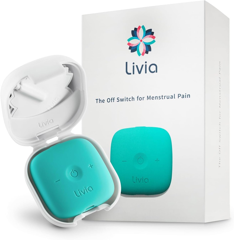 Livia Menstrual Pain Relief Device, Blue-Green 