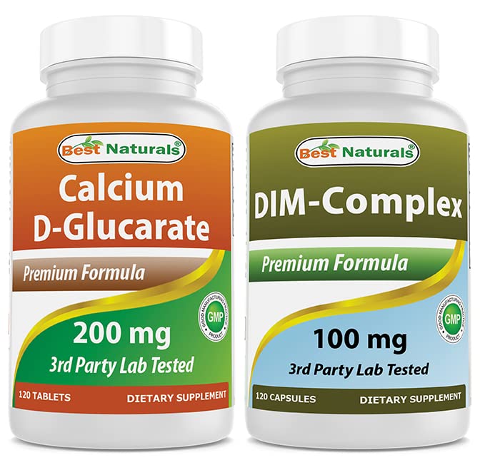 D-glukarát vápenatý 200 mg a DIM doplnok 100 mg
