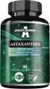 APOLLO'S HEGEMONY Astaxantín 8 mg z mikrorias Hamatococcus pluvialis - 90 Vegánske kapsuly - 3 mesiace Napájanie - Výkonný antioxidant - Diet Supplement