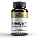 Veterný mlyn baza s vitamínom C a Echinacea Kapsule 60 Ea