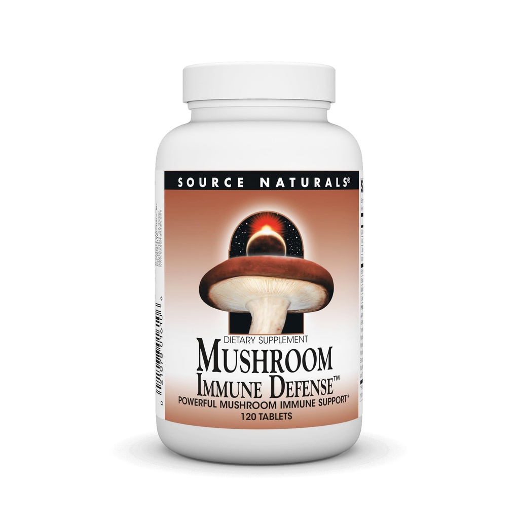 Zdroj Naturals Mushrom Immune Defense, 120 tabliet
